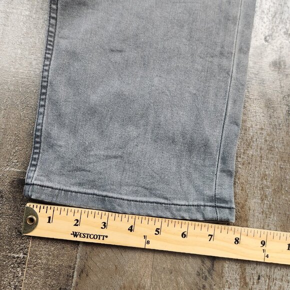 Mens Paige Federal size 36x33 Dark Grey Cotton Blend Stretch Pants - Picture 10 of 10
